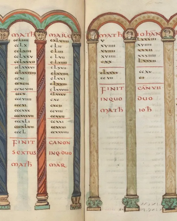 Carolingian Gospel Book ca. 825–50.