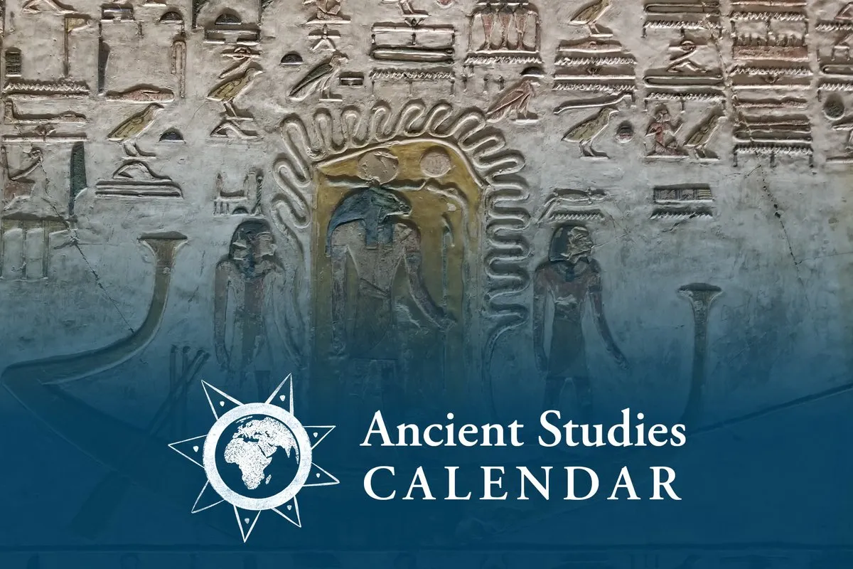 Ancient Studies Calendar event highlighting Egypt.