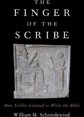 The Finger of the Scribe: How Scribes Learned to Write the Bible book cover